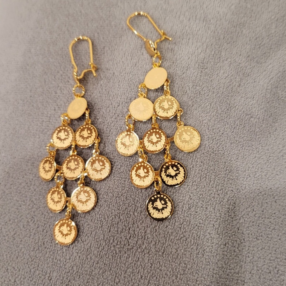 COPY - 18K Gold Plated Earrings